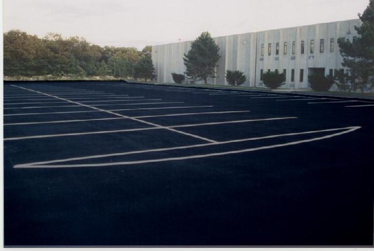 Over 200,000 square feet of commercial sealcoating work!